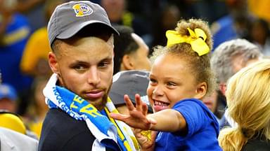Stephen Curry’s Pre-Game Tunnel Walk With Daughter Riley Sends Fans Down Nostalgia Lane