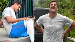 "Lost His Aura": Fans React After Watching Aaron Rodgers Grasping for Air in Tiring Post-Injury Workout