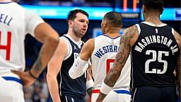 “He’s Flopping!”: Russell Westbrook’s Heated Talk With Luka Doncic Before Ejection Gets Leaked