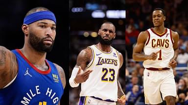 "LeBron Getting Swept 8 Games?": Rajon Rondo and DeMarcus Cousins Duke It Out Over the Lakers Chances Against the Nuggets