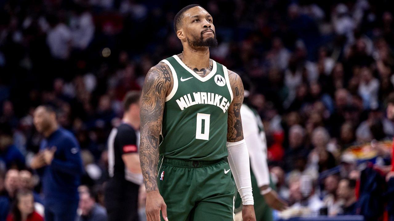Damian Lillard's Injury Status For Bucks-Wizards Up In The Air As He Deals With A Groin Strain