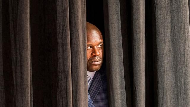 Shaquille O’Neal Turns ‘Action Movie Star,’ Makes an Acrobatic Entrance to TNT Set