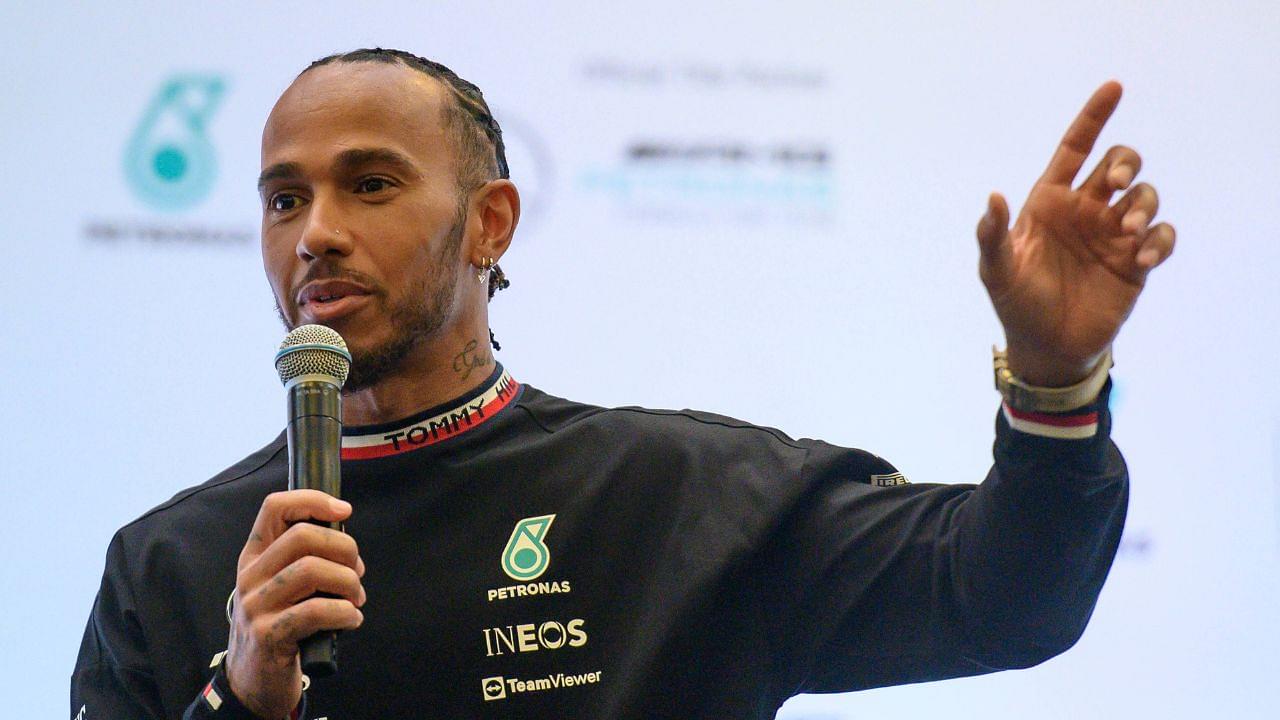 Lewis Hamilton Explains "Pretty Bad" Mercedes Struggles With a Smile on His Face