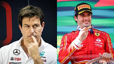 Toto Wolff Keeps His Cards Close to the Chest Around Carlos Sainz-Mercedes Links