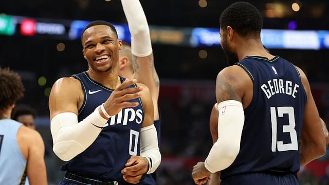 "When He Woke Up This Morning": Russell Westbrook Tips His Hat To Paul George For His Stellar 39 Point Performance