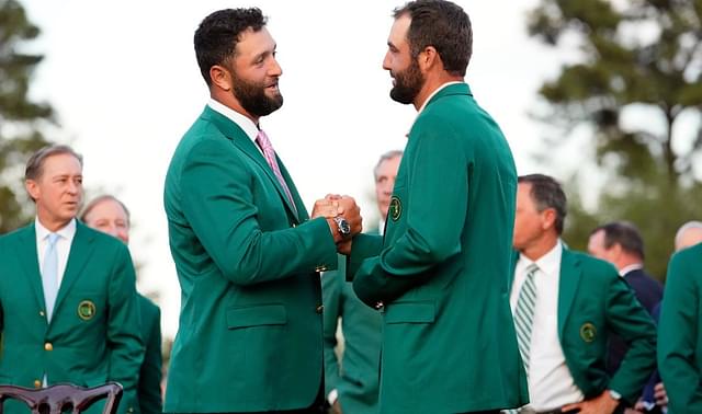 Jon Rahm and Scottie Scheffler