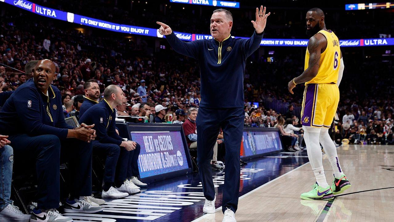 "Hope He Gets Tired, I Hope He Wears Down": Michael Malone 'Prays' On LeBron James' Downfall Ahead Of Lakers-Nuggets