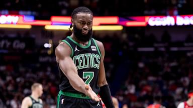 Jaylen Brown Talks About Sprained Left Hand After Returning to Celtics’ Lineup