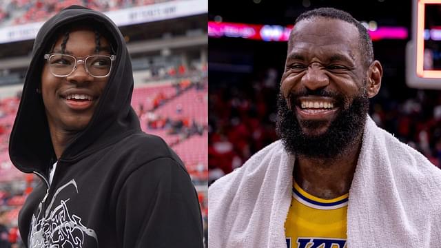 WATCH: LeBron James’ Son Bryce Calls Him ‘Trash,’ Gets Hit With ‘GOAT’ James Reply