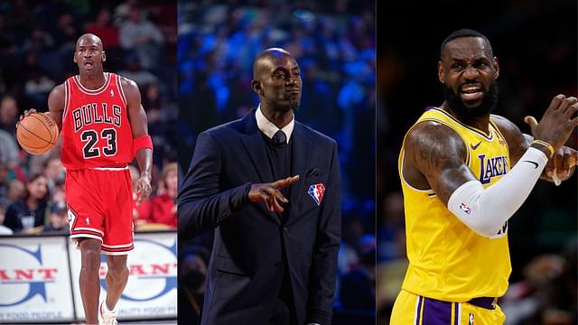 Snubbing Michael Jordan and LeBron James, Kevin Garnett Picks Himself with a Hot Take