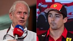 Day After Getting Cold Sweats, Helmut Marko Thanks Heavens as Charles Leclerc Tanks Japanese GP Qualifying
