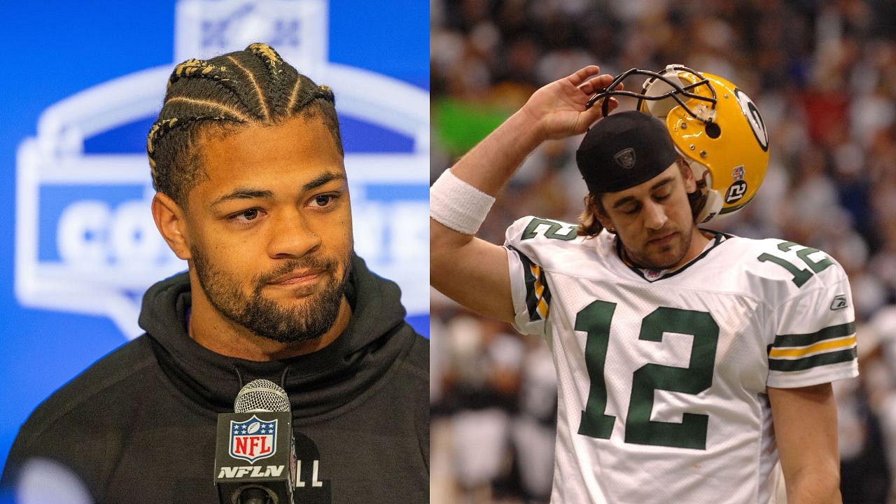 Top WR Prospect Rome Odunze Gets Stumped by Aaron Rodgers' 2005 Draft ...