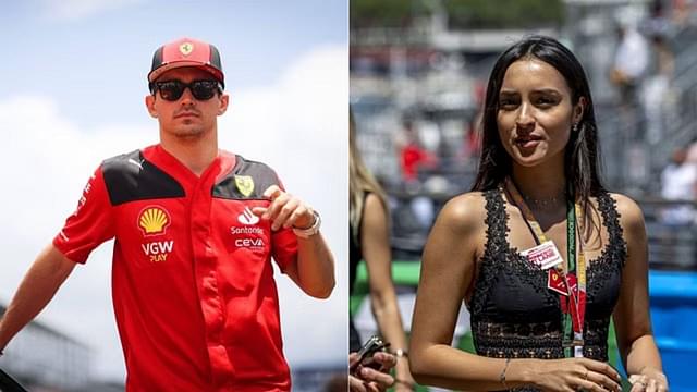 Charles Leclerc Attends Monte Carlo Masters With Girlfriend Alexandra Saint-Mleux