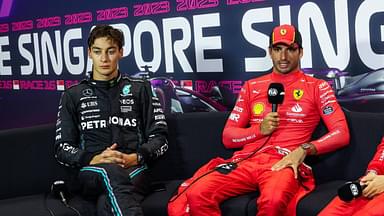 Carlos Sainz Becomes a Problem for George Russell Who’s Stuck With Mercedes in Dirty Lewis Hamilton-Ferrari Aftermath