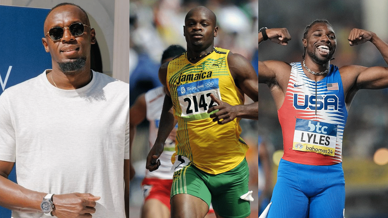 Jamaican Track Icon Asafa Powell Predicts Noah Lyles to Break Former Teammate Usain Bolt’s 200M World Record