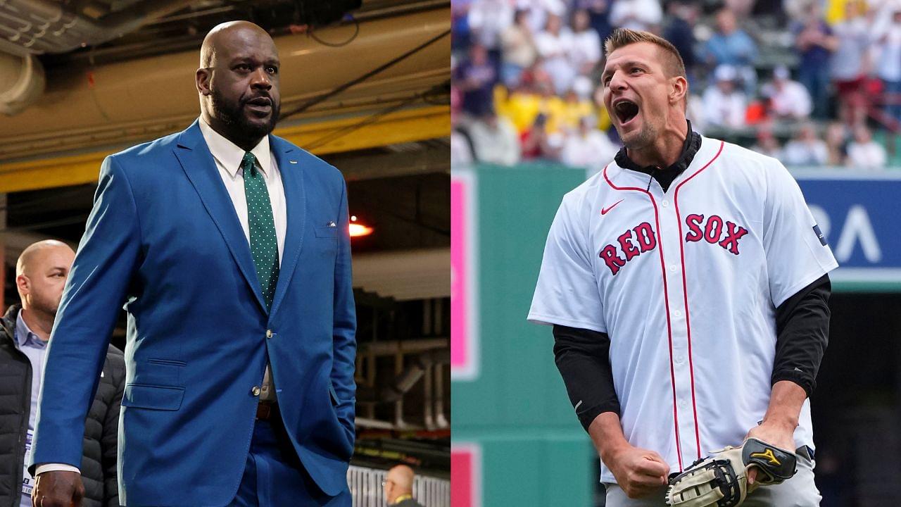 “OTBS-Ing”: Shaquille O’Neal Calls Out Kenny Smith After Rob Gronkowski Comparison