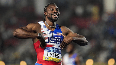 After Winning 200M Sprint Last Year, Noah Lyles Returns to Jamaica for a New Challenge, Leaving Fans in a Frenzy