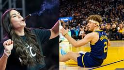 "Nah Kelsey Plum Da Baddest": Warriors Star Gets Caught Shooting His Shot At 2x WNBA Champion
