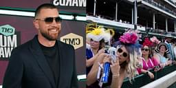 WATCH: Tracis Kelce Jumps Around With Joy During 150th Kentucky Derby