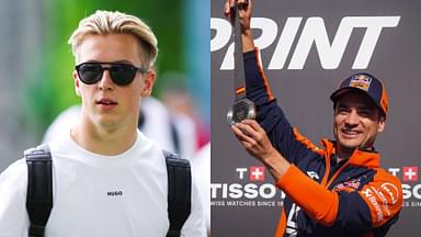 Driving Sebastian Vettel’s Title-Winning Car, Liam Lawson Lost to Moto GP Star Dani Pedrosa