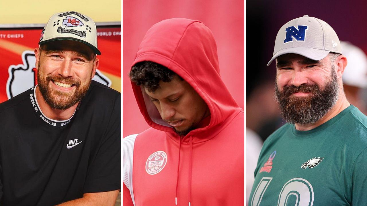 “That Dad Bod...”: Travis Brushes Off Patrick Mahomes 'Modest' Party Joke About Kelce Brothers