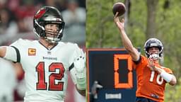 Tom Brady and Caleb Williams