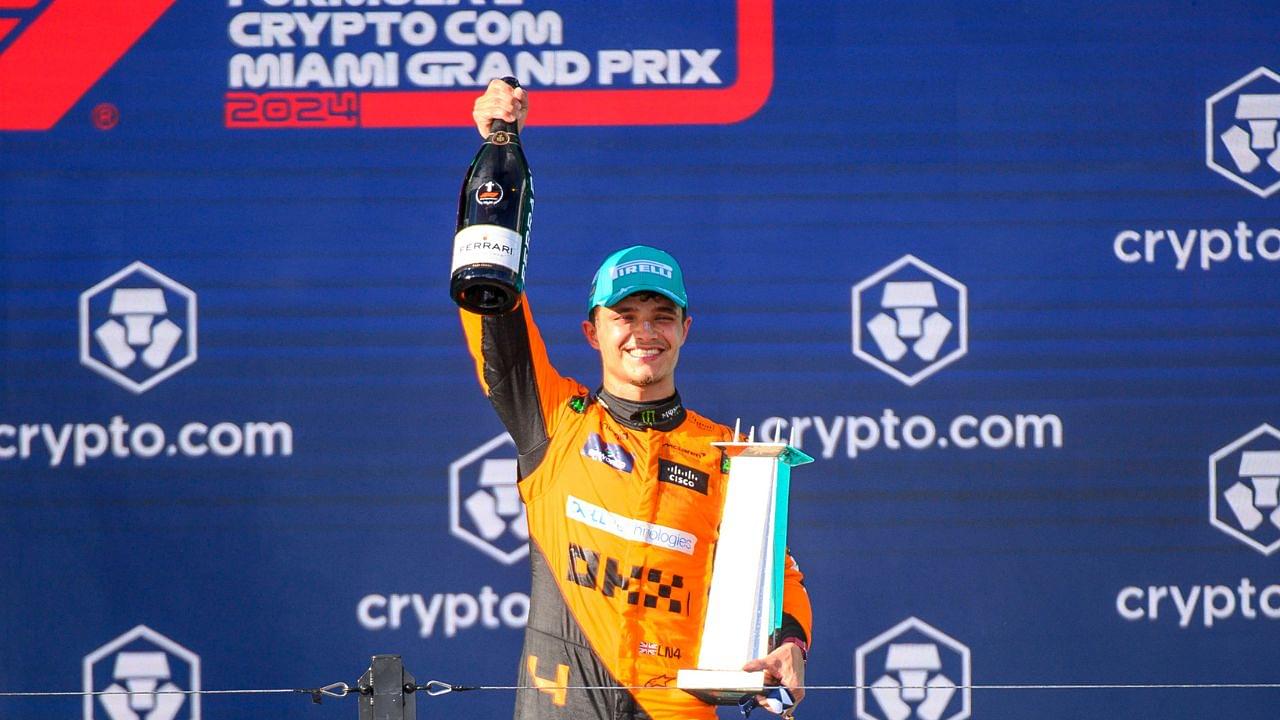Lando Norris Reveals One Missing Piece From Race Win Celebrations, Which Means He'll Party Again