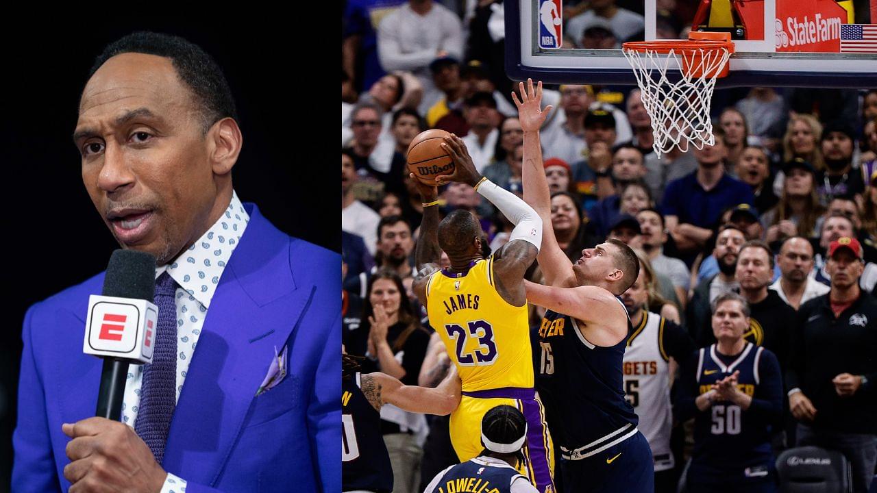 Stephen A. Smith Confidently Proclaims He Could Score On LeBron James Leaving Co-Hosts Bewildered
