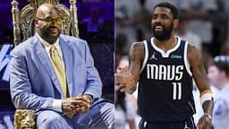 "Don't Do That To My Jersey Guy!": Kyrie Irving Hilariously Defends Shaquille O'Neal From Ernie Johnson
