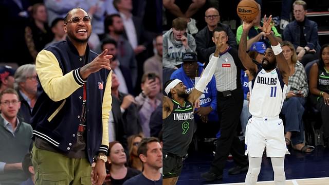 Carmelo Anthony Gives ‘Kyrie Irving Reason’ Behind Predicting Mavericks Success in the Playoffs