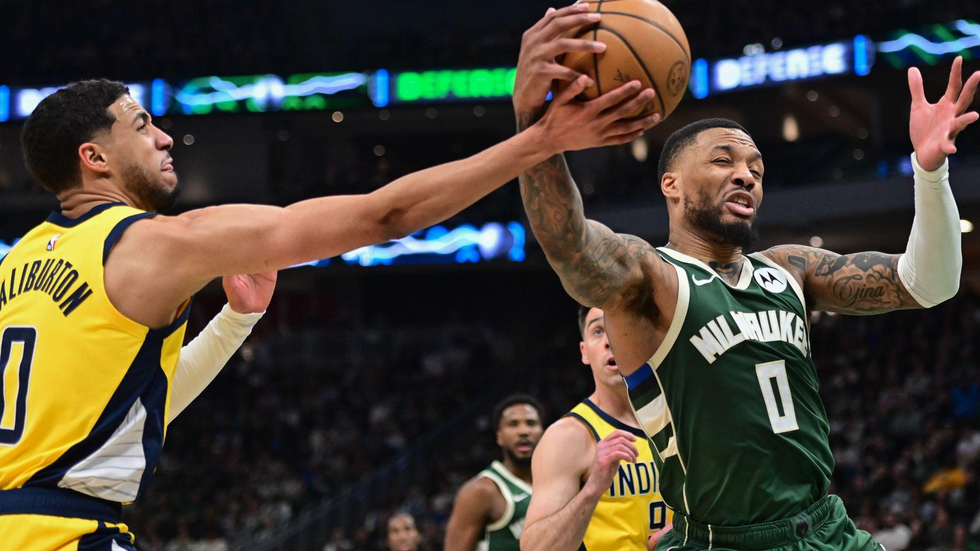 “I Will F*** You Up”: Damian Lillard and Tyrese Haliburton’s Heated Exchange in Game 6 Leaked