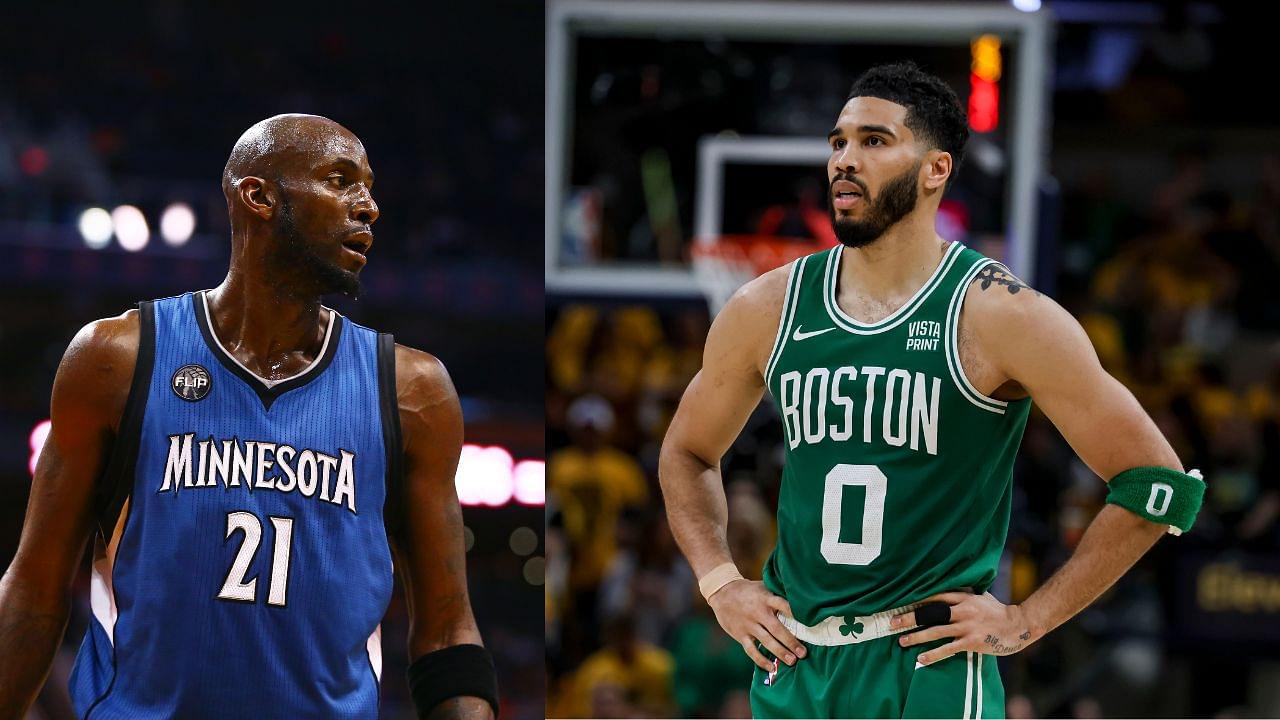 Kevin Garnett Describes How Winning an NBA Championship Will Alter Jayson Tatum’s Discourse