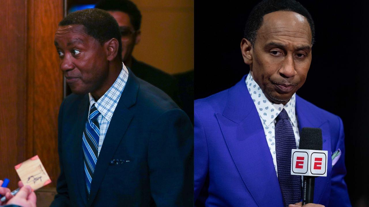 Isiah Thomas Vehemently Defends Himself From Stephen A Smith's 'Disrespectful' GOAT Playoff Runs By Small Guards List