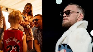 Conor McGregor’s Son Rocks ‘Michael Jordan Jersey’ as He Celebrates Birthday With Friends and Family in an NBA-Themed Birthday Party