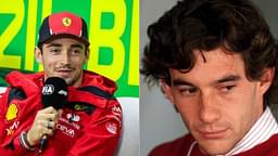 Charles Leclerc Snubs Michael Schumacher to Declare Ayrton Senna His “One and Only Idol”