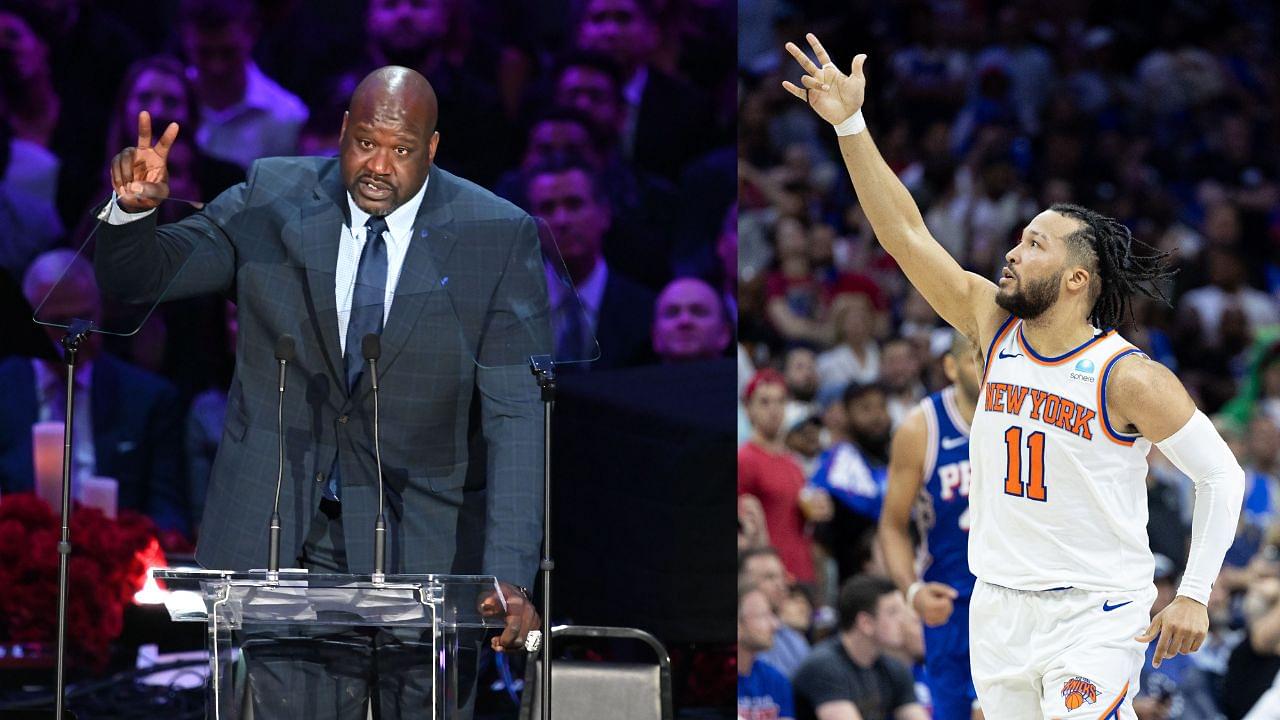 Despite Having Shai-Gilgeous Alexander as His MVP, Shaquille O’Neal Shares Reel Highlighting Knicks’ Jalen Brunson as MVP-worthy