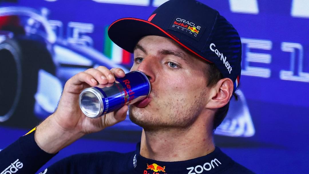 Max Verstappen Explains How He Has Grown Used to Drinking Red Bull and ...