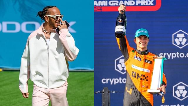 Lewis Hamilton Urged Lando Norris for a Maiden Victory Celebration in Miami - “He Needs to Stay Tonight”