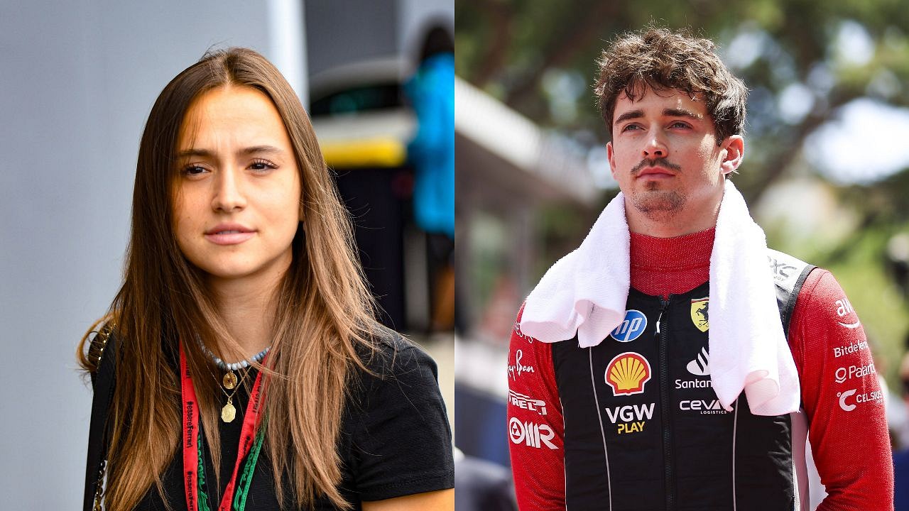 As Charles Leclerc Wins the Home Race, Ex-girlfriend Charlotte Sine ...