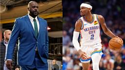 Amidst His Feud With Shannon Sharpe, Shaquille O'Neal Reiterates his Disappointment With Shai Gilgeous-Alexander Not Winning MVP