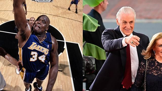 Shaquille O'Neal's Justification for Humiliating His Opponent Hinged on Pat Riley's Strategy to Defend Him
