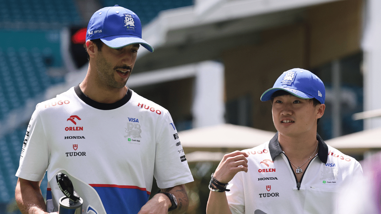 “Outside Turn 6?”: Daniel Ricciardo Instantly Guesses Yuki Tsunoda’s Epic Overtake After Receiving an Award for It