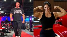 Fitness Icons Larry Wheels and Vladislava Galagan Attempt an Intense Shoulder Routine