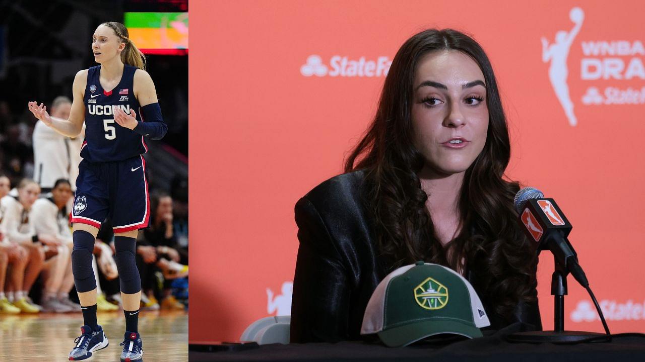 "This Is The One!": Paige Bueckers Shows Storm's Nika Muhl Love For Her 'Visa Approved' Tunnel Fit