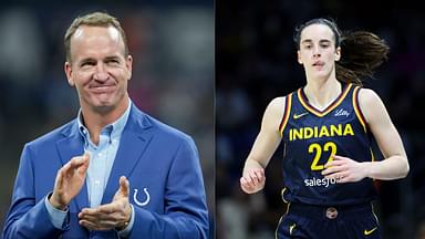 Peyton Manning and Caitlin Clark