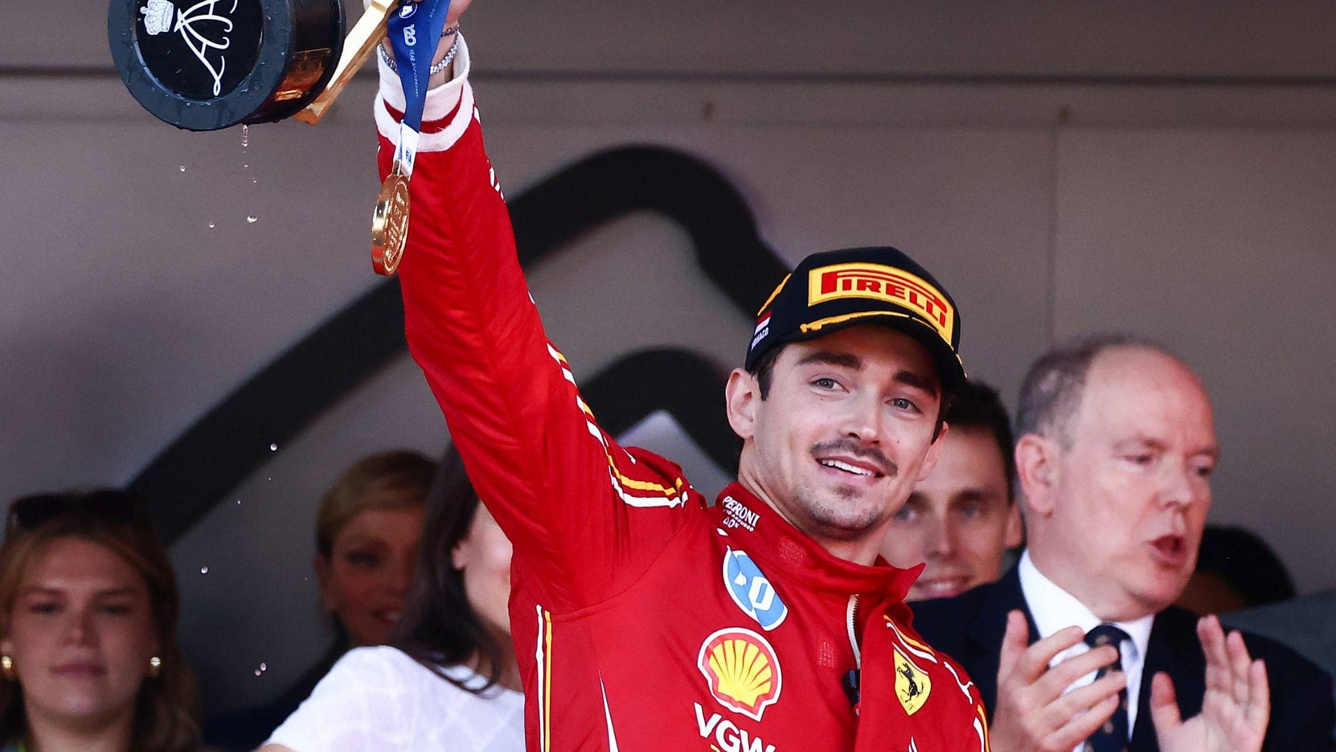 Breaking the Monaco Curse, Charles Leclerc Gets Adorned With ‘Drove Like a Champion’ Remark