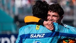 Carlos Sainz Makes Fortune Favors the Brave Argument for Lando Norris Who Was Assisted by Safety Car to the Win