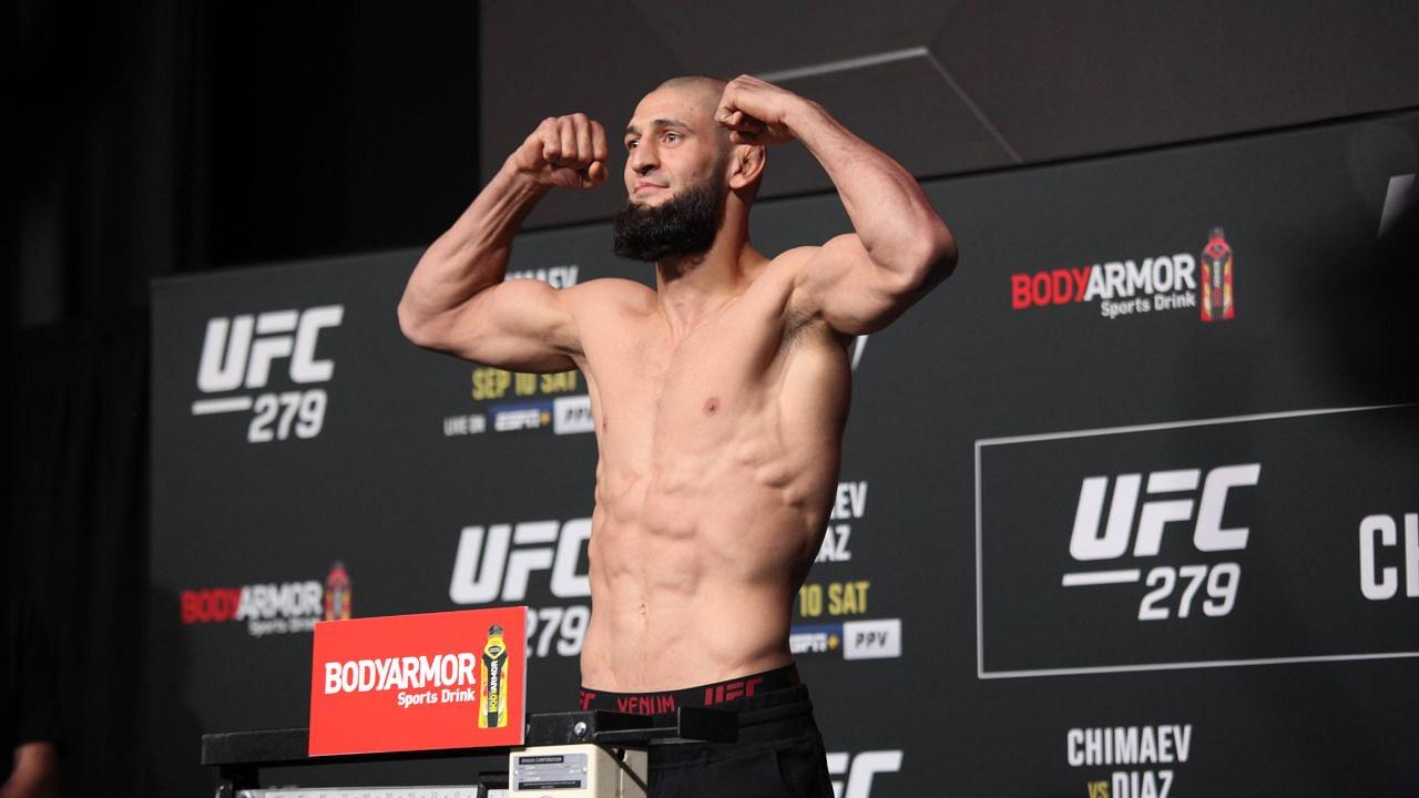 “Trouble at Home”: Khamzat Chimaev Reveals Father’s Reaction to Flipping Off Fans at Weigh-Ins