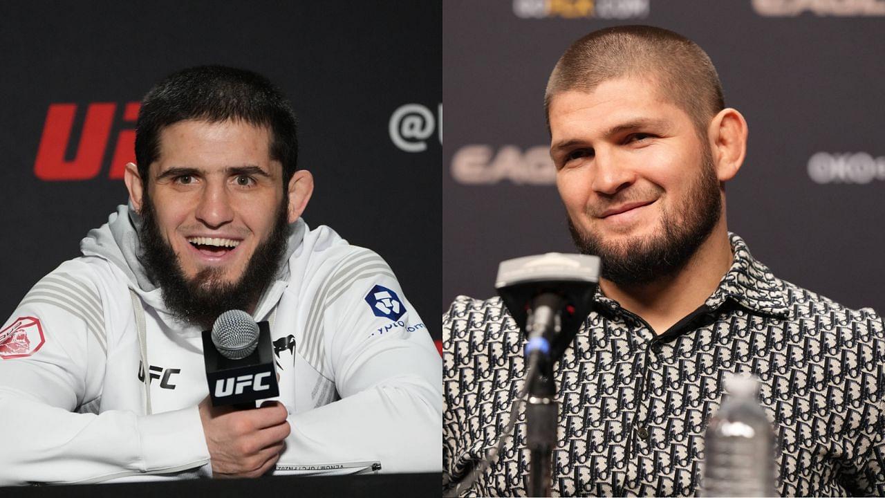 UFC Champion Islam Makhachev Finds Fights ‘Easier’ with Khabib Nurmagomedov in His Corner