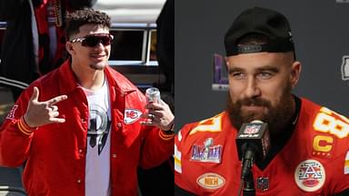 Travis Kelce Can’t Keep Calm as Patrick Mahomes Goes Viral With Coors Light Commercial